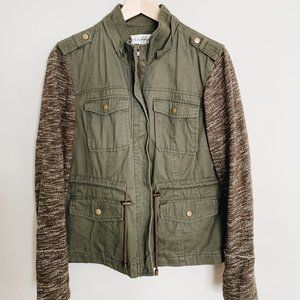 Sebby Army Green Military Jacket XL